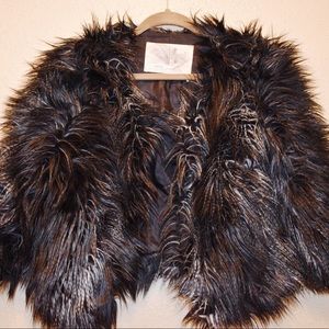 Furry jacket from Urban Outfitters